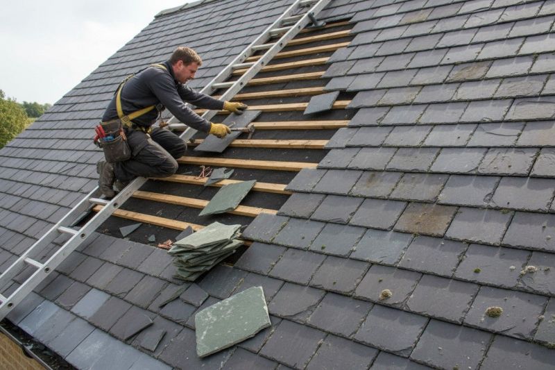 Slate Roof Construction