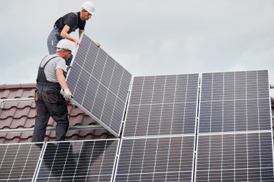 New Residential Solar Panel Installation